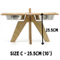Curved Double Bowl Stand