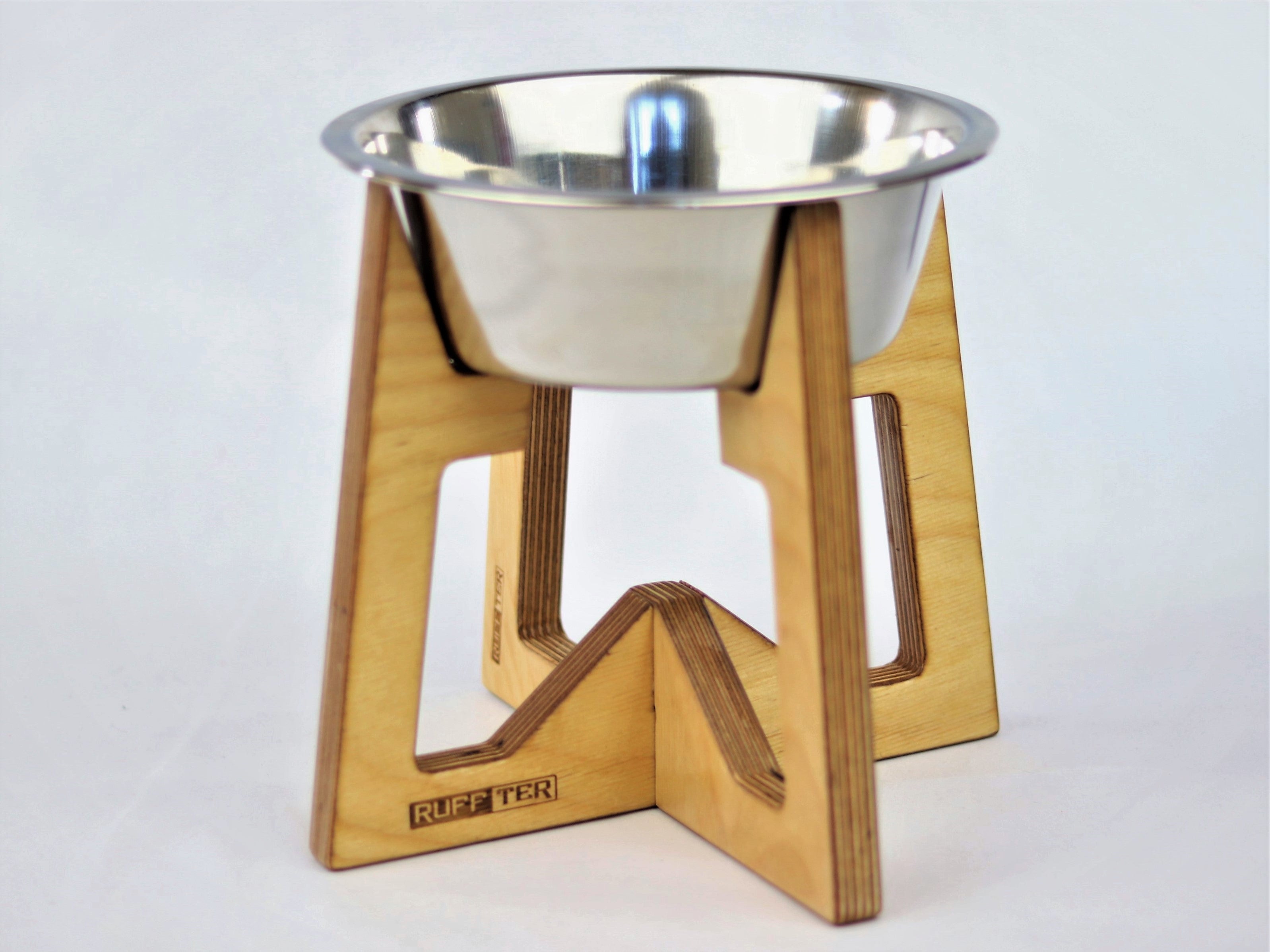 Single dog hot sale dish stand