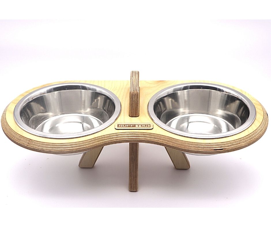 Dog bowl and store stand